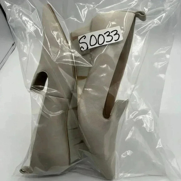 Franco Sarto Womens Cammera Wedges Pump Pointed Toe Leather upper 10 M - Picture 14 of 14